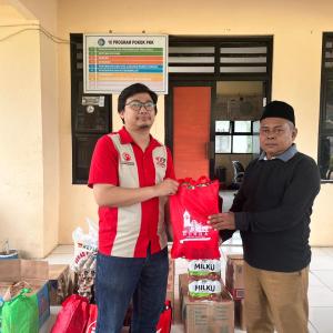 Sinergi Bagi Negeri, Honda Banten Salurkan Bantuan untuk Pengungsi Longsor Kadubereum